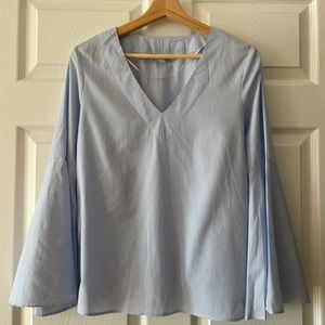 Zara Women premium quality wavy sleeve stripe shirt us xs